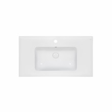 Раковина Qtap Albatross E49 900х490х200 White с донным клапаном QT01119090E49W