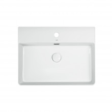 Раковина Qtap Nando LT 600х440х130 White з донним клапаном QT12112173W