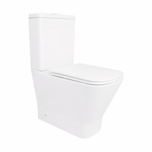 Унітаз-компакт Qtap Cardinal Ultra Quiet безободковий з сидінням Soft-close QT04222168AUQ3W